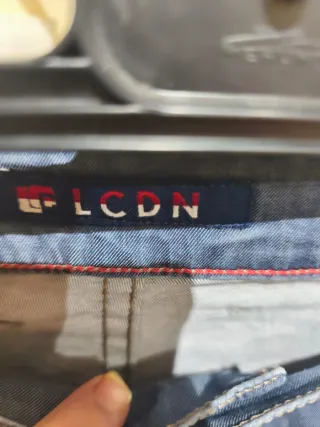 Pantalón vaquero azul hombre talla 58.