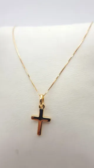 Cadena y Cruz Tous Oro 18k