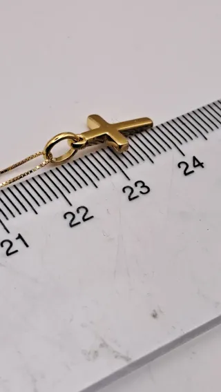 Cadena y Cruz Tous Oro 18k