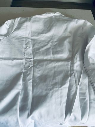 Bata laboral blanca talla L Mujer