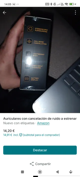 Oraolo HE02 Auriculares Inalámbricos