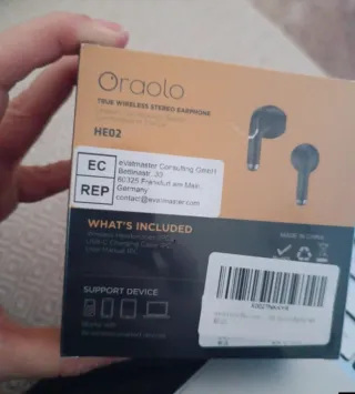 Oraolo HE02 Auriculares Inalámbricos