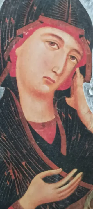 Cuadro Virgen María y Niño Jesús