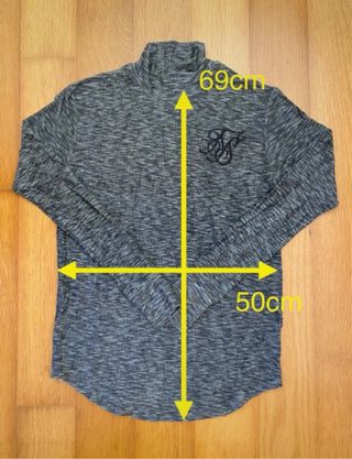 Gola Alta Manga Comprida SikSilk