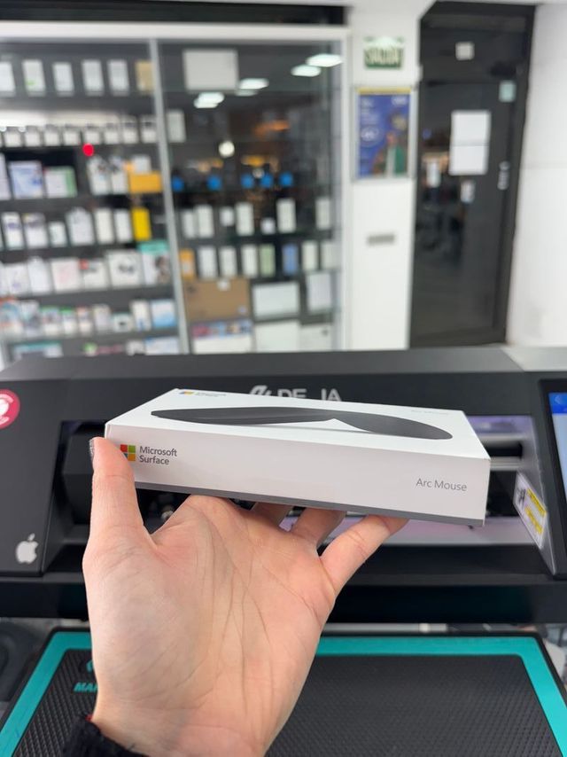 Mouse Arc inalámbrico Mircrosoft Surface negro