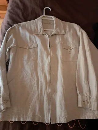 Traje niño americana y pantalón beige T.12 moderna