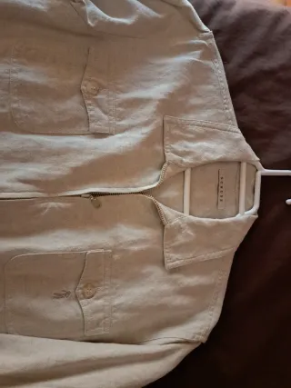 Traje niño americana y pantalón beige T.12 moderna