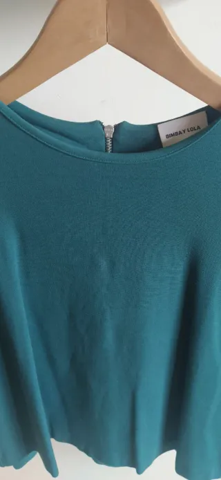 Top Bimba y Lola Talla M Verde Azulado