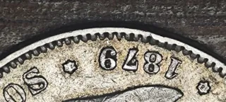 Moneda 5 Pesetas Alfonso XII 1879