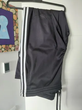 Pantalón Adidas Negro Hombre
