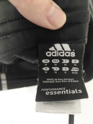 Pantalón Adidas Negro Hombre