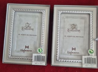 Marcos Hofmann Plateado 10x15 cm 2 unidades