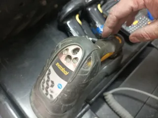 Base de carga para escáner