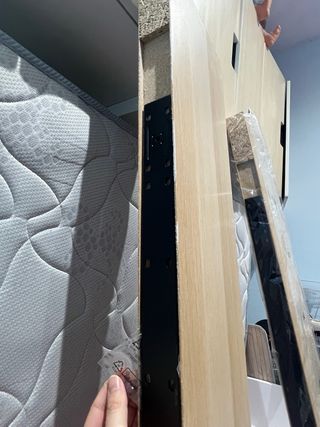 2 Estanterías LACK IKEA Madera Marrón