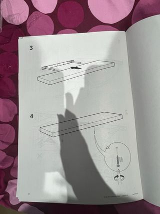 2 Estanterías LACK IKEA Madera Marrón