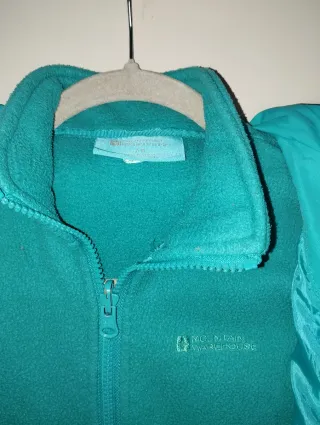 Lote: Chaleco acolchado y cortavientos