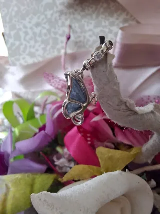 Pandora Charm Pendente Farfalla e Chiave