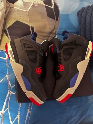 Jordan 5 Arre Negro/Azul