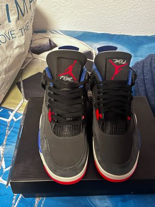 Jordan 5 Arre Negro/Azul