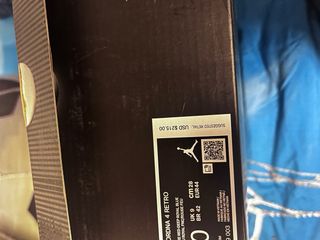 Jordan 5 Arre Negro/Azul