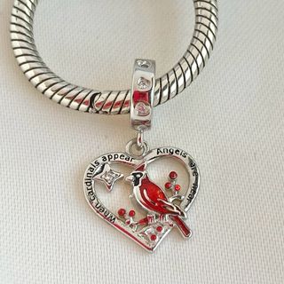 CHARM CORAZÓN PÁJARO