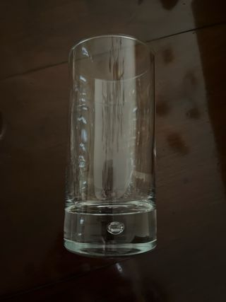 Vasos tubo cristal Bohemia