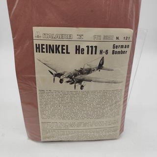 HEINKEL He 111 H-6 German Bomber ITALERI 1:72