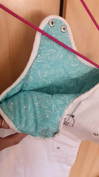 GANGA.Saco y chichoneras KikoNico. EL SACO esrenar