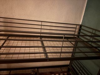 Literas Svarta con cama supletoria (sin colchones)