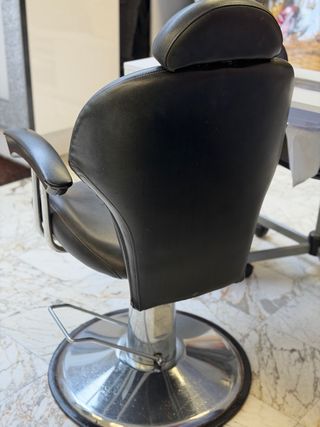 Sillón Peluquería/Estética Negro
