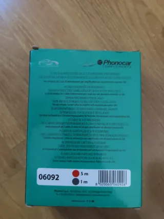 Cable Phonocar Alimentación 12mm² Rojo