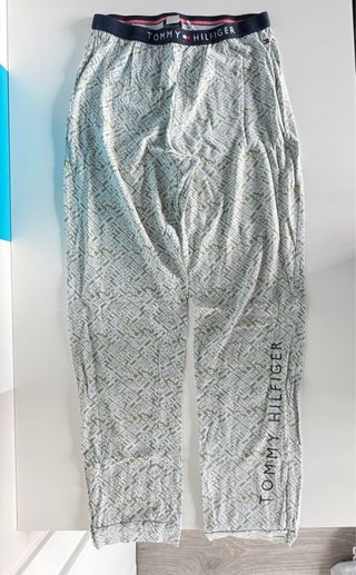 Pijama Tommy Hilfiger Gris y Verde