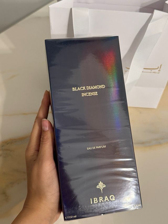 Ibrahim Al Qurashi Black Diamond Incense 150ml
