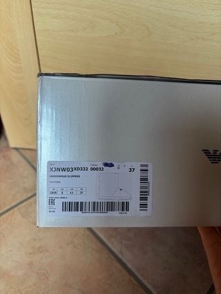 Pantofole Emporio Armani Bianche