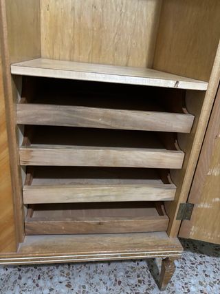 Armario de madera vintage scandinavo años 70