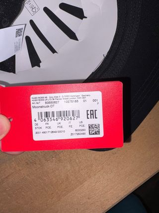 Cappellino Hugo Boss Nero