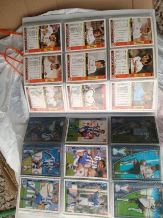 Álbum completo cartas Liga 2005-2006