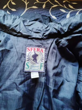 Abrigo infantil SFERA Snowboard azul