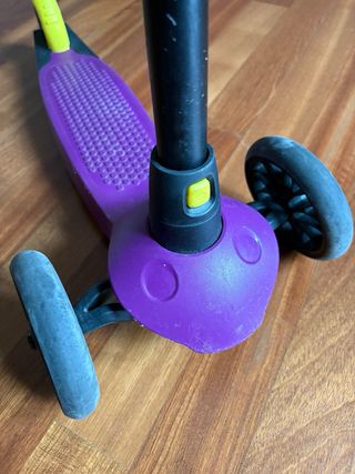 Patinete infantil 3 ruedas morado