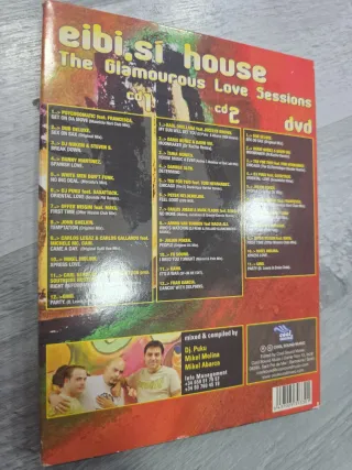 Lote 2 CDs + 1 DVD EIBISI HOUSE