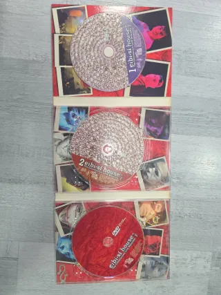 Lote 2 CDs + 1 DVD EIBISI HOUSE