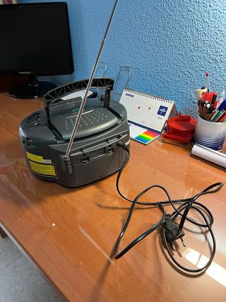 Mini cadena IRRadio con lector de CD y Cassette