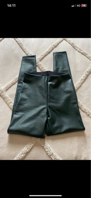 Leggings térmicos Tezenis verdes talla S