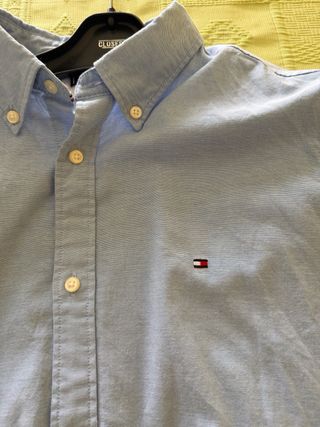 Camisa Tommy Hilfiger Talla L Azul