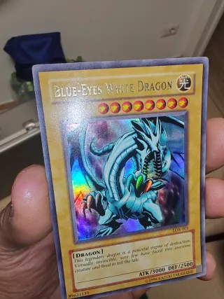 Blue-Eyes White Dragon LOB-001 Yu-Gi-Oh! Carta