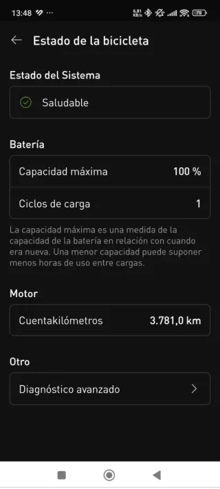 Bicicleta de montaña eléctrica