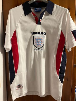 Camiseta Inglaterra Vintage Umbro Talla M