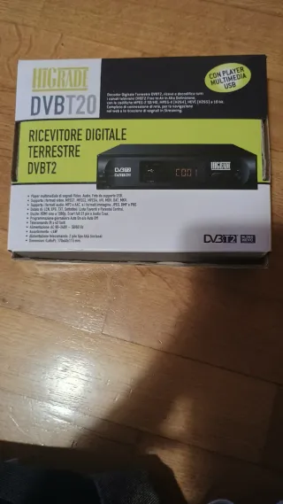 Ricevitore Digitale Terrestre HIGRADE DVB T20