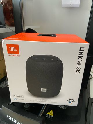 JBL Link Music Altavoz Inteligente Gris