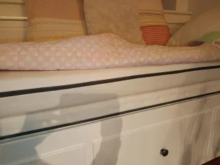 Cama Diván IKEA HEMNES Blanca